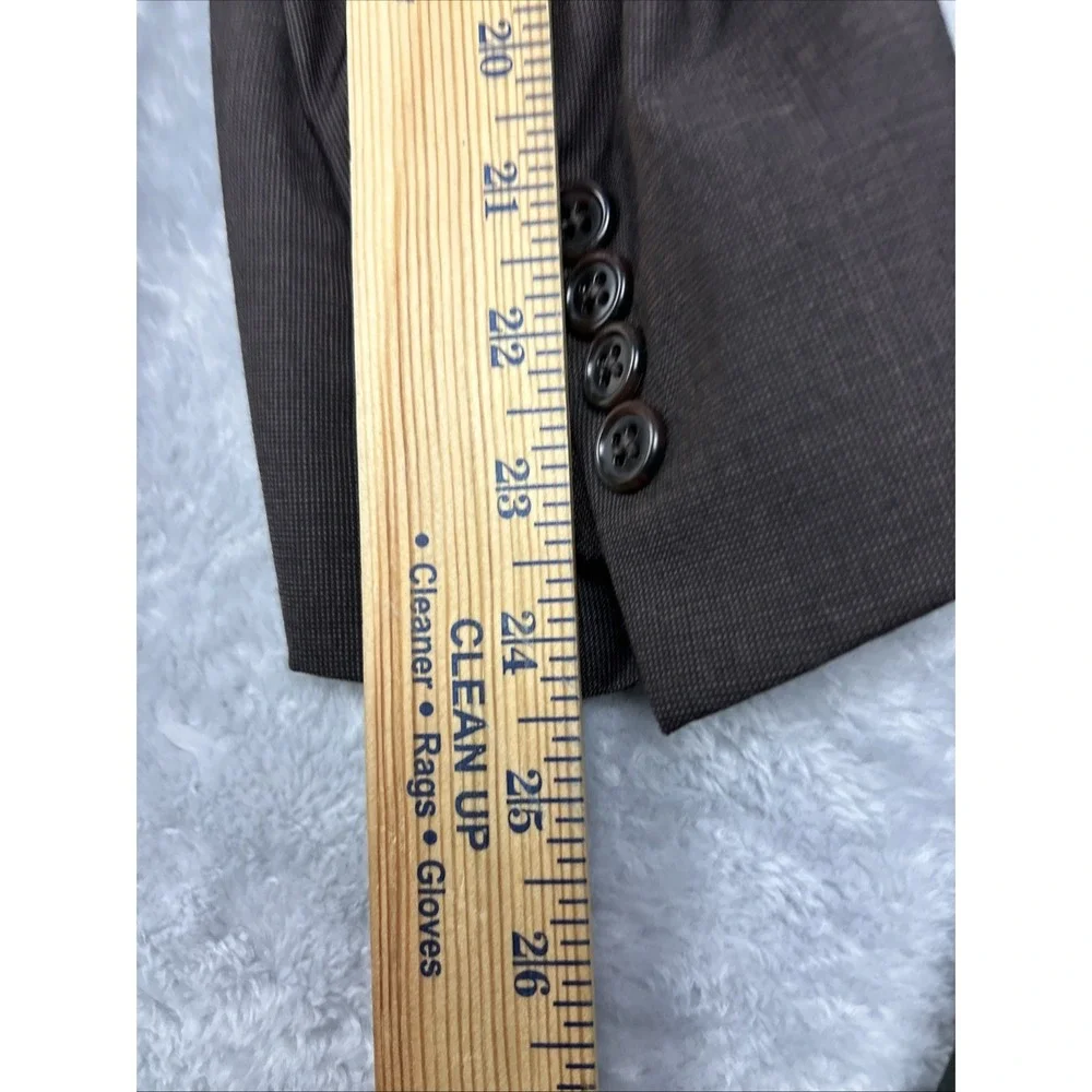 Jos A Bank Sport Coat Mens 44R Brown 2 Button Classic‎ Career Business